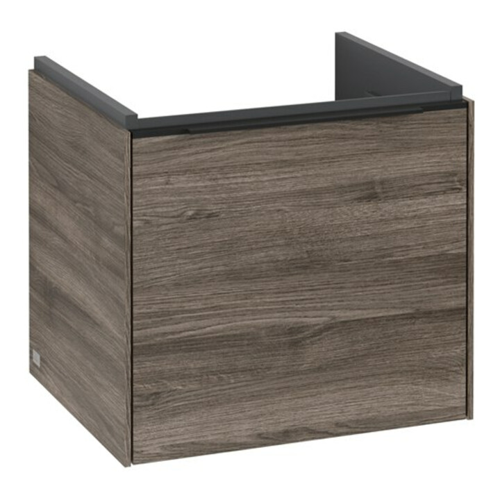 V&B Waschtischunterschrank Subway 3.0 47,3x42,9x40,8cm, m LE/Gr vo bla, st. Oa