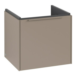 V&B Waschtischunterschrank Subway 3.0 47,3x42,9x40,8cm, m LED/Gr monochr, Tau