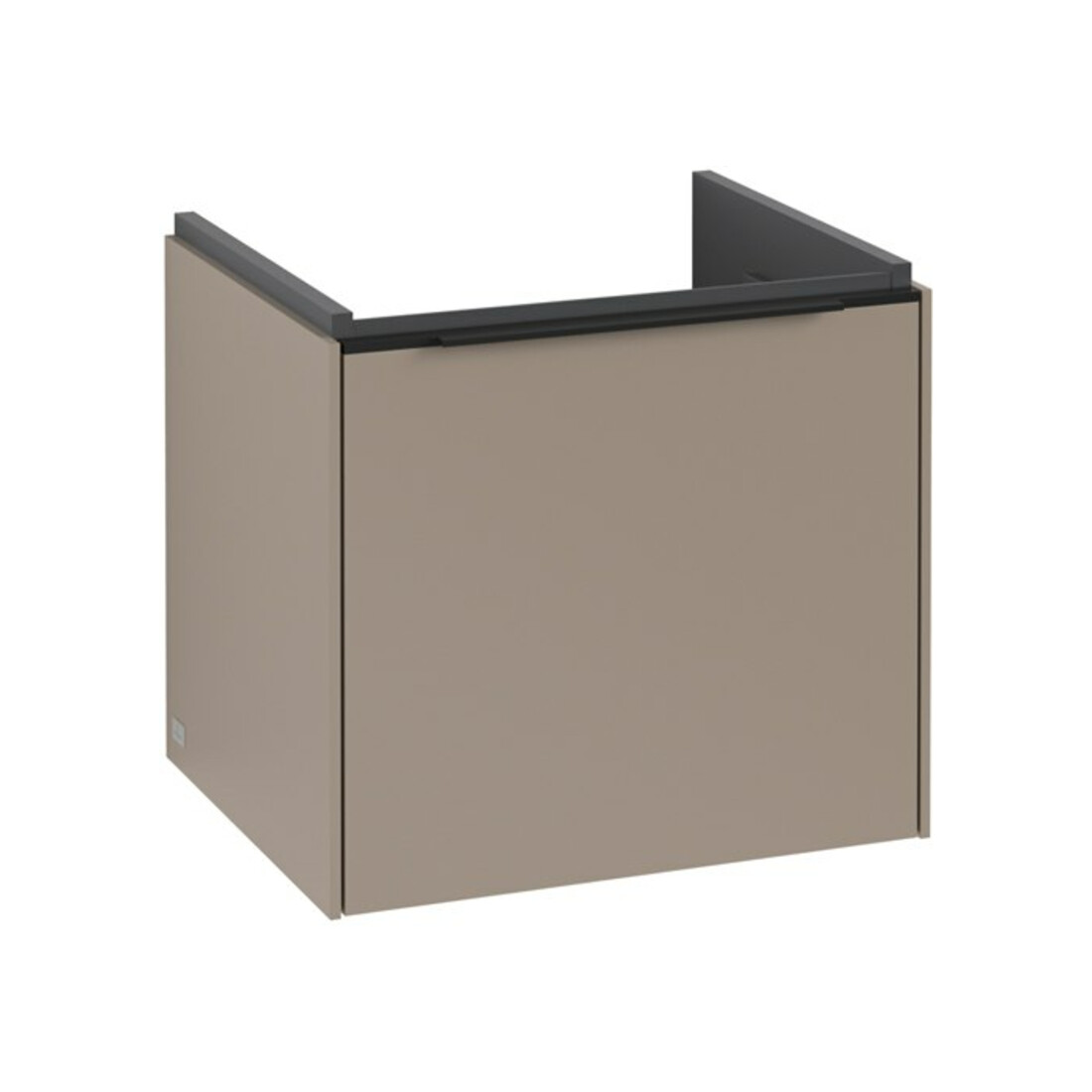 V&B Waschtischunterschrank Subway 3.0 47,3x42,9x40,8cm, m LED/Gr volc bla, Tau