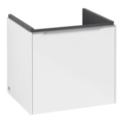 V&B Waschtischunterschrank Subway 3.0 47,3x42,9x40,8cm, o LE/Gr AL g, Bri wh.-3