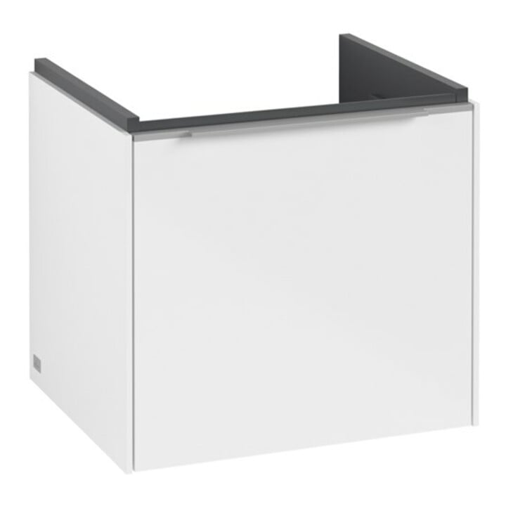 V&B Waschtischunterschrank Subway 3.0 47,3x42,9x40,8cm, o LE/Gr AL g, Bri wh.