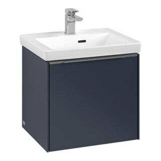 V&B Waschtischunterschrank Subway 3.0 47,3x42,9x40,8cm, o LE/Gr AL gl, Mar bl.