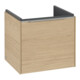 V&B Waschtischunterschrank Subway 3.0 47,3x42,9x40,8cm, o LE/Gr AL gl, Nord Oa-3
