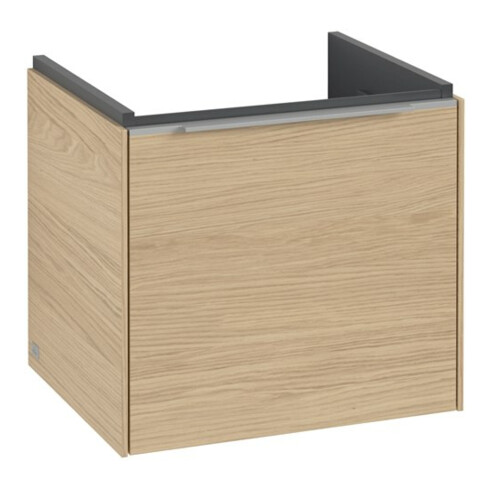 V&B Waschtischunterschrank Subway 3.0 47,3x42,9x40,8cm, o LE/Gr AL gl, Nord Oa