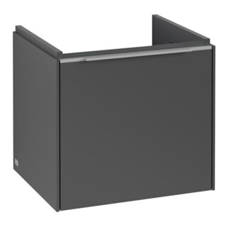 V&B Waschtischunterschrank Subway 3.0 47,3x42,9x40,8cm, o LE/Gr Alu gl, graph.