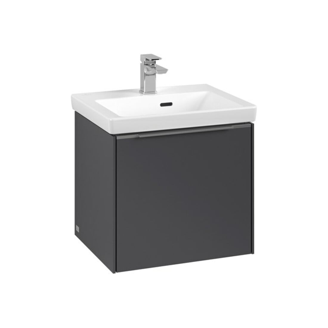 V&B Waschtischunterschrank Subway 3.0 47,3x42,9x40,8cm, o LE/Gr Alu gl, graph.
