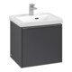 V&B Waschtischunterschrank Subway 3.0 47,3x42,9x40,8cm, o LE/Gr Alu gl, graph.-4