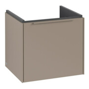 V&B Waschtischunterschrank Subway 3.0 47,3x42,9x40,8cm, o. LED/Gr monochr, Tau