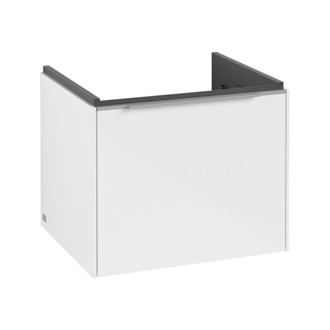 V&B Waschtischunterschrank Subway 3.0 52,3x42,9x44,8cm, m LE/Gr AL g, Bri wh.