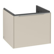 V&B Waschtischunterschrank Subway 3.0 52,3x42,9x44,8cm, m LE/Gr AL g, cashm Gr