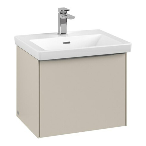 V&B Waschtischunterschrank Subway 3.0 52,3x42,9x44,8cm, m LE/Gr AL g, cashm Gr