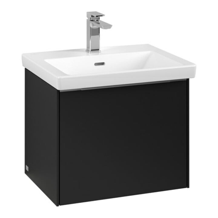 V&B Waschtischunterschrank Subway 3.0 52,3x42,9x44,8cm, m LE/Gr AL g, volc bla