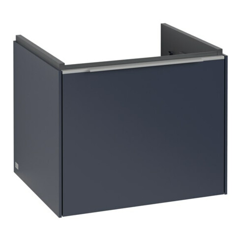 V&B Waschtischunterschrank Subway 3.0 52,3x42,9x44,8cm, m LE/Gr AL gl, Mar bl.