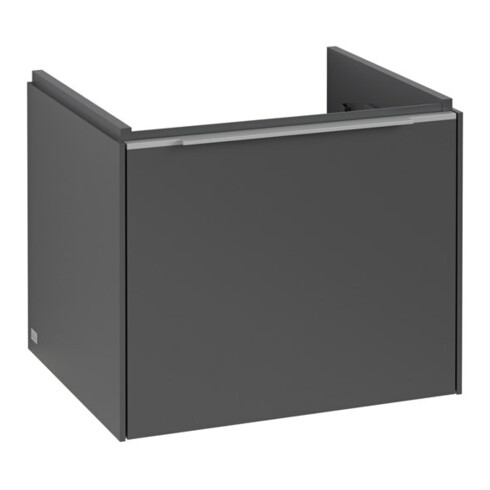 V&B Waschtischunterschrank Subway 3.0 52,3x42,9x44,8cm, m LE/Gr Alu gl, graph.