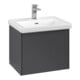 V&B Waschtischunterschrank Subway 3.0 52,3x42,9x44,8cm, m LE/Gr Alu gl, graph.