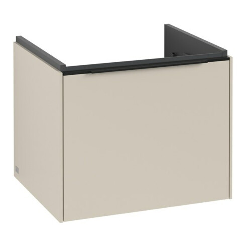 V&B Waschtischunterschrank Subway 3.0 52,3x42,9x44,8cm, m LE/Gr vo b, cashm Gr