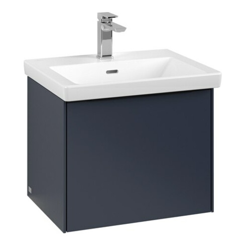 V&B Waschtischunterschrank Subway 3.0 52,3x42,9x44,8cm, m LE/Gr vo b, Mar bl.