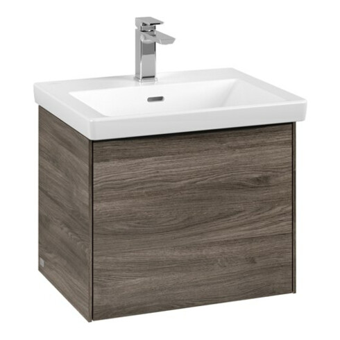 V&B Waschtischunterschrank Subway 3.0 52,3x42,9x44,8cm, m LE/Gr vo bla, st. Oa