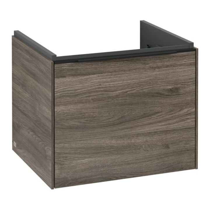 V&B Waschtischunterschrank Subway 3.0 52,3x42,9x44,8cm, m LE/Gr vo bla, st. Oa