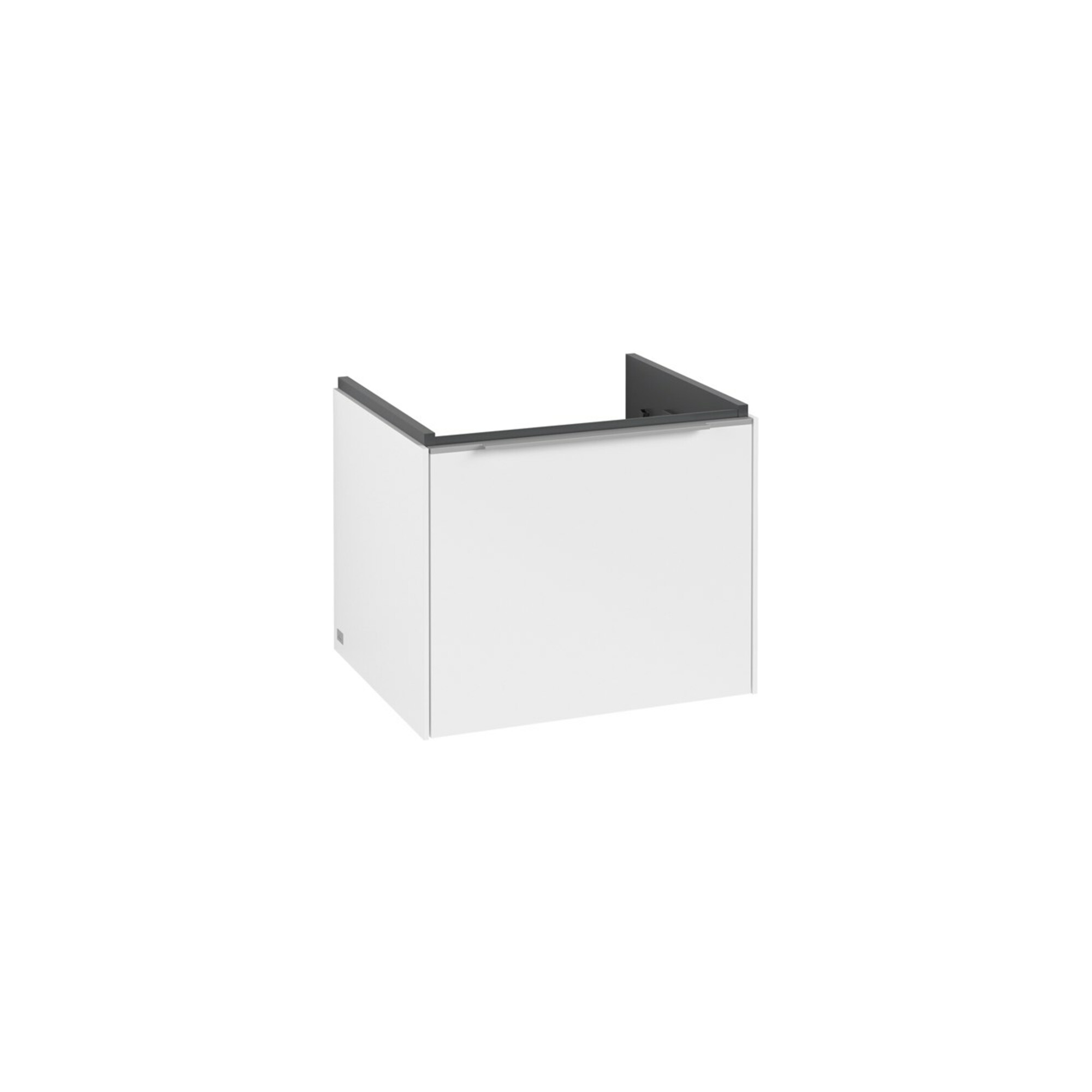 V&B Waschtischunterschrank Subway 3.0 52,3x42,9x44,8cm, m LED/Gr Alu gl, P wh. ; Villeroy & Boch