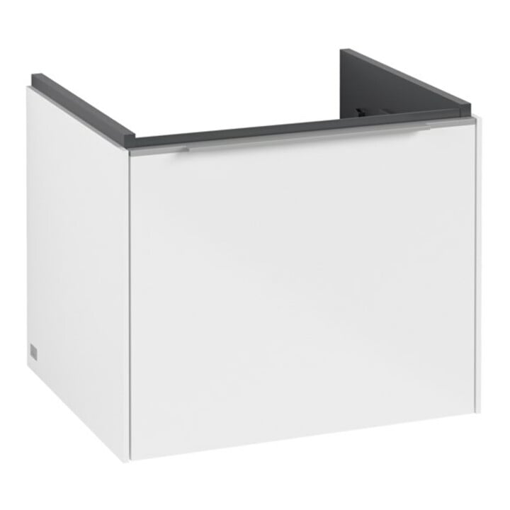 V&B Waschtischunterschrank Subway 3.0 52,3x42,9x44,8cm, o LE/Gr AL g, Bri wh.