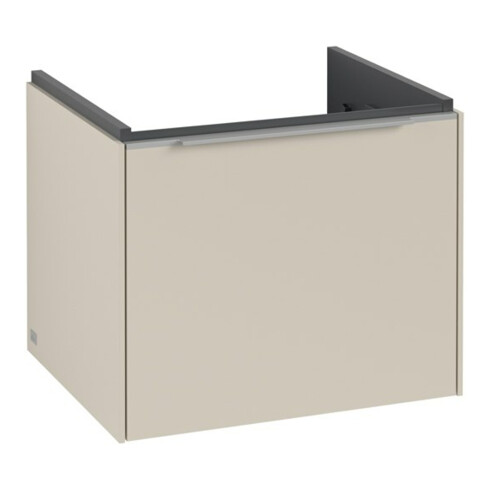 V&B Waschtischunterschrank Subway 3.0 52,3x42,9x44,8cm, o LE/Gr AL g, cashm Gr