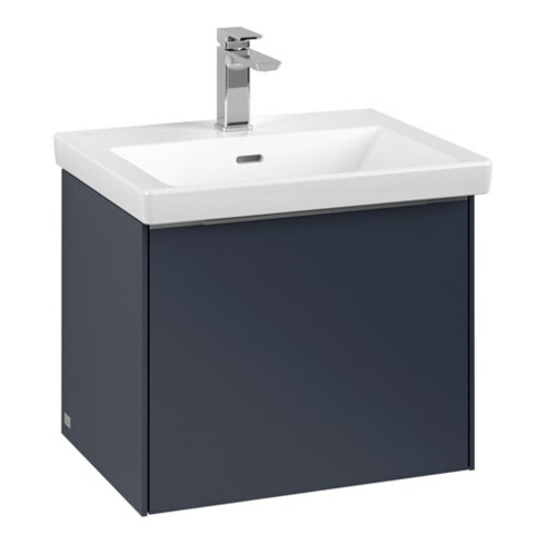 V&B Waschtischunterschrank Subway 3.0 52,3x42,9x44,8cm, o LE/Gr AL gl, Mar bl.