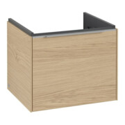 V&B Waschtischunterschrank Subway 3.0 52,3x42,9x44,8cm, o LE/Gr AL gl, Nord Oa