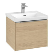 V&B Waschtischunterschrank Subway 3.0 52,3x42,9x44,8cm, o LE/Gr AL gl, Nord Oa-3