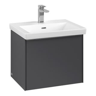 V&B Waschtischunterschrank Subway 3.0 52,3x42,9x44,8cm, o LE/Gr Alu gl, graph.