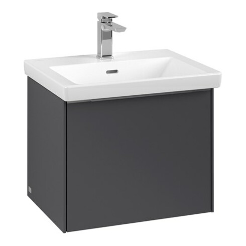 V&B Waschtischunterschrank Subway 3.0 52,3x42,9x44,8cm, o LE/Gr Alu gl, graph.