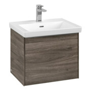V&B Waschtischunterschrank Subway 3.0 52,3x42,9x44,8cm, o LE/Gr Alu gl, st. Oa