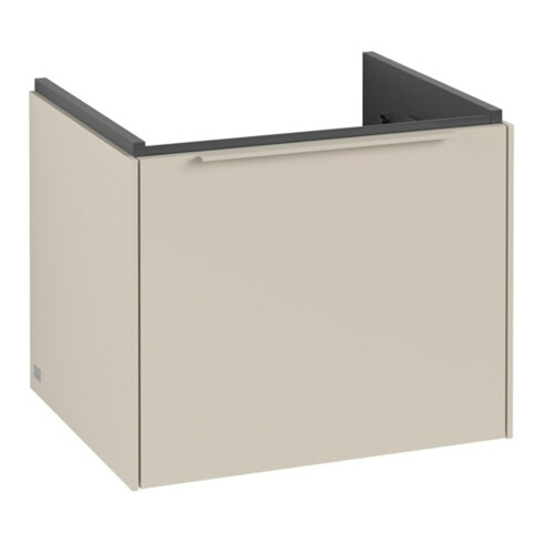 V&B Waschtischunterschrank Subway 3.0 52,3x42,9x44,8cm, o LE/Gr mon., cashm Gr