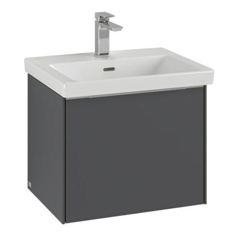 V&B Waschtischunterschrank Subway 3.0 52,3x42,9x44,8cm, o LE/Gr mon., graph.