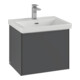 V&B Waschtischunterschrank Subway 3.0 52,3x42,9x44,8cm, o LE/Gr mon., wine r-1