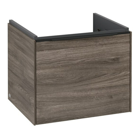 V&B Waschtischunterschrank Subway 3.0 52,3x42,9x44,8cm, o LE/Gr vo bla, st. Oa