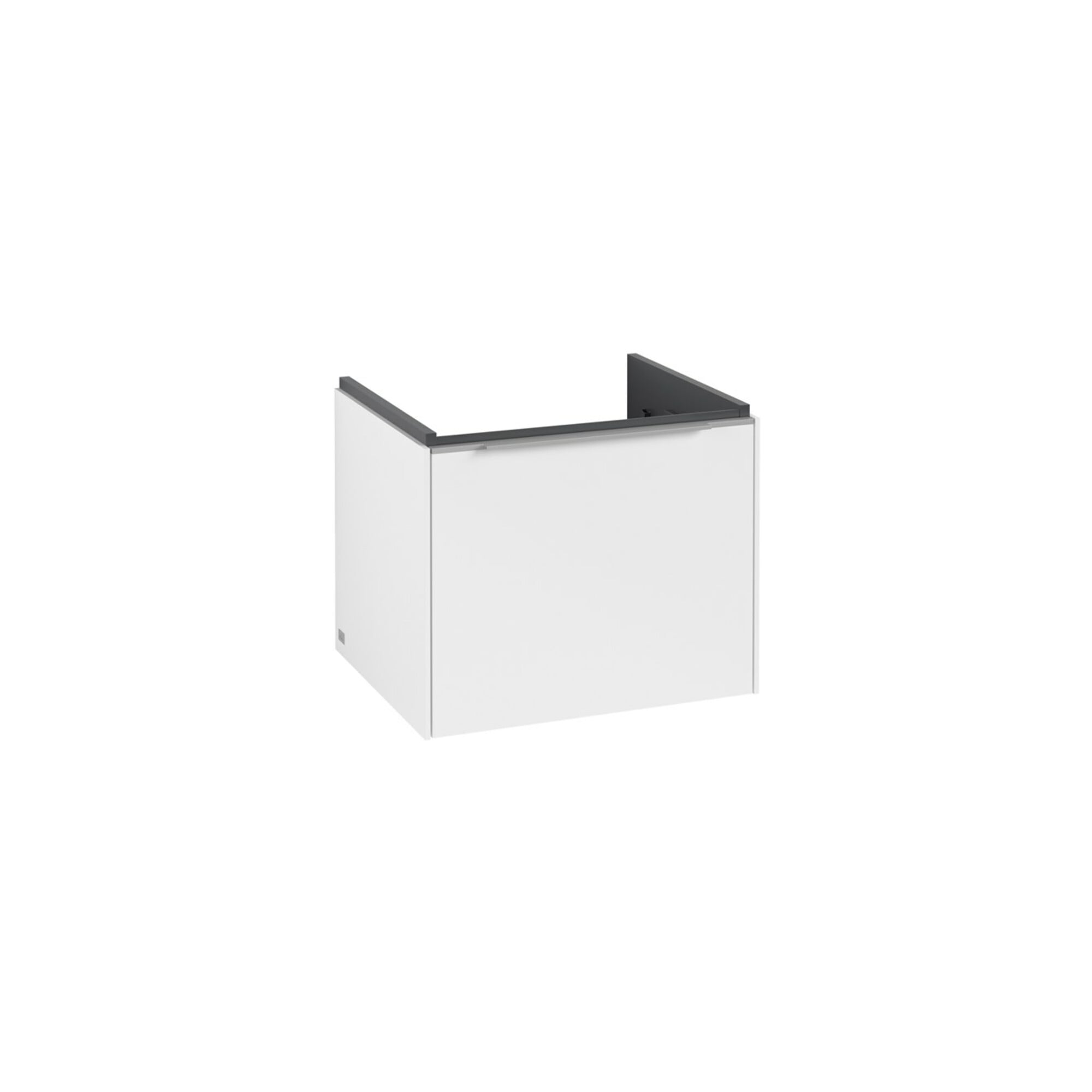 V&B Waschtischunterschrank Subway 3.0 52,3x42,9x44,8cm, o LED/Gr Alu gl, P wh. ; Villeroy & Boch