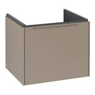 V&B Waschtischunterschrank Subway 3.0 52,3x42,9x44,8cm, o. LED/Gr monochr, Tau