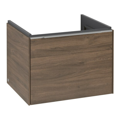 V&B Waschtischunterschrank Subway 3.0 57,2x42,9x47,8cm, m LE/Gr AL g, Ariz. Oa