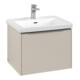 V&B Waschtischunterschrank Subway 3.0 57,2x42,9x47,8cm, m LE/Gr AL g, cashm Gr-3