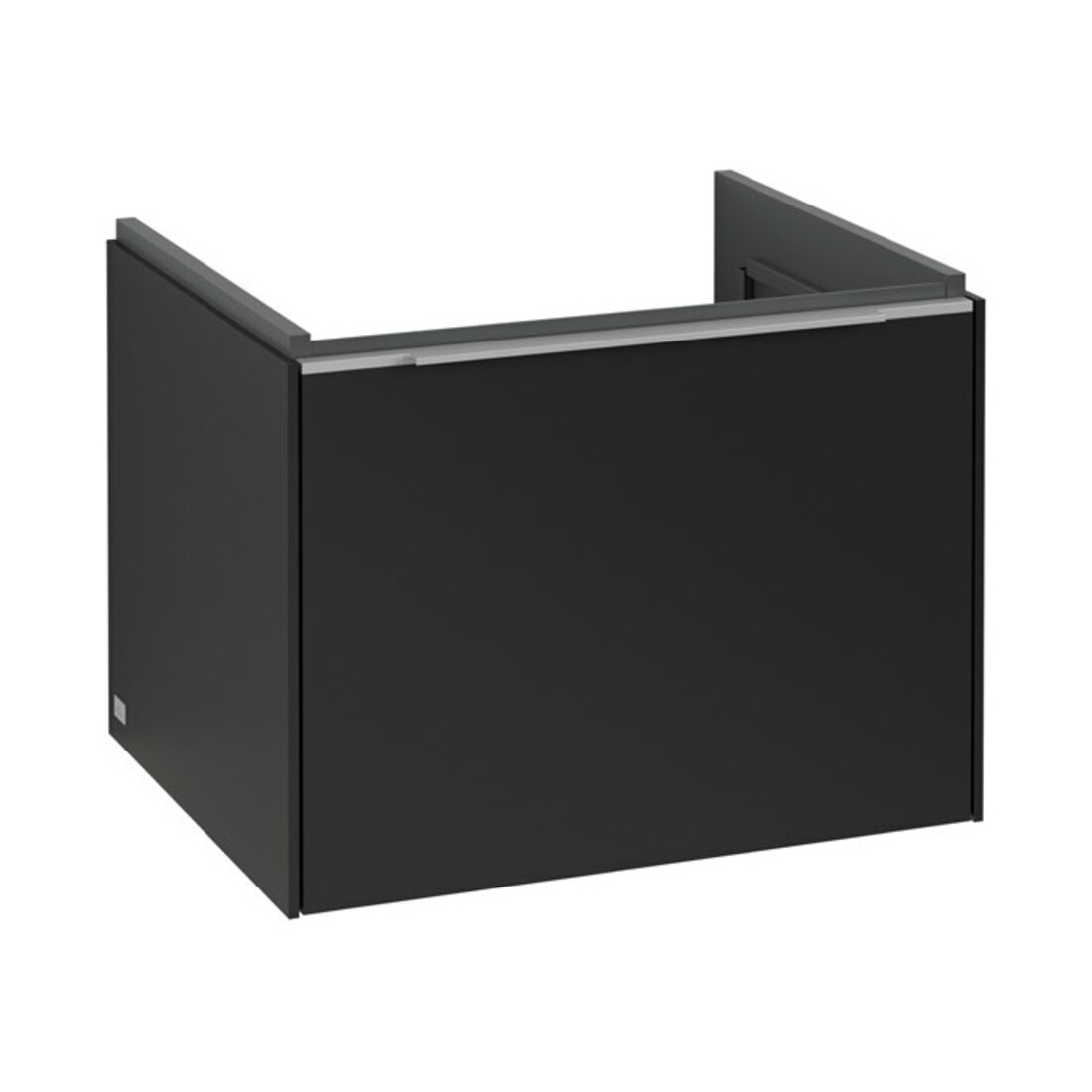 V&B Waschtischunterschrank Subway 3.0 57,2x42,9x47,8cm, m LE/Gr AL g, volc bla