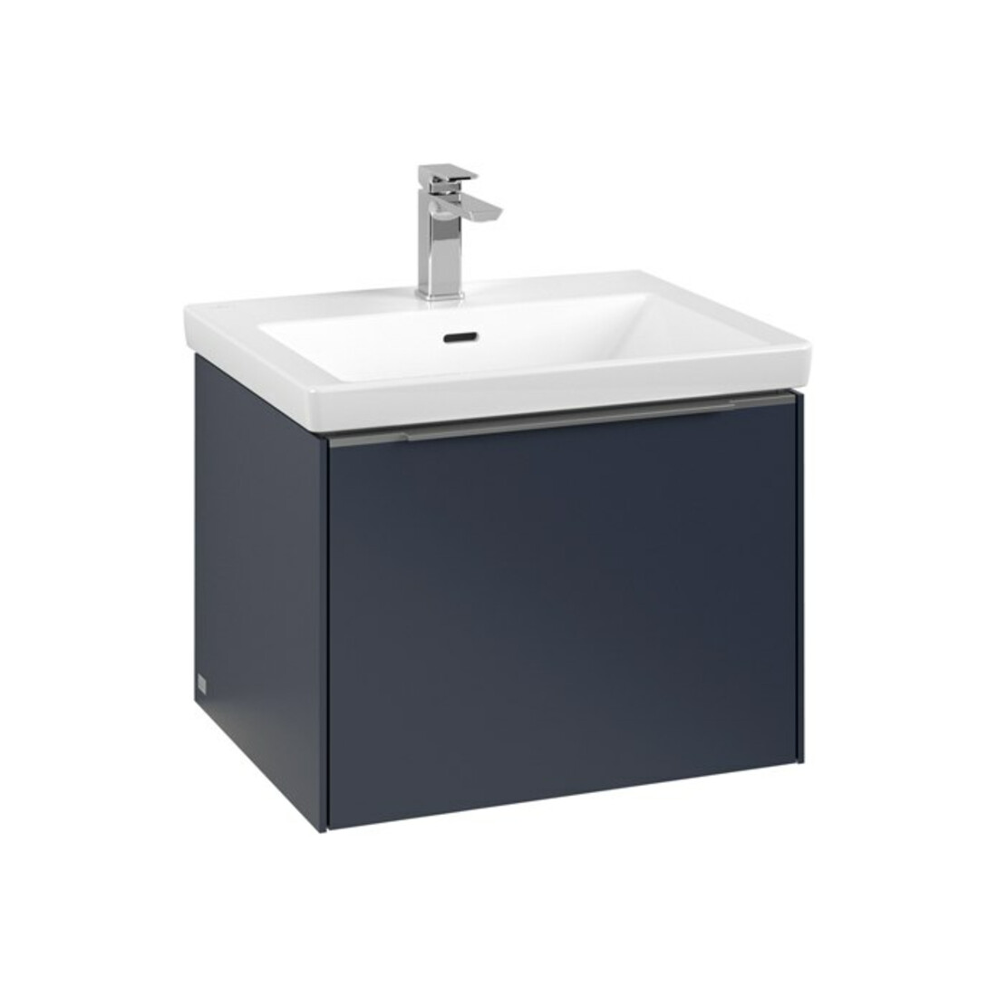 V&B Waschtischunterschrank Subway 3.0 57,2x42,9x47,8cm, m LE/Gr AL gl, Mar bl.