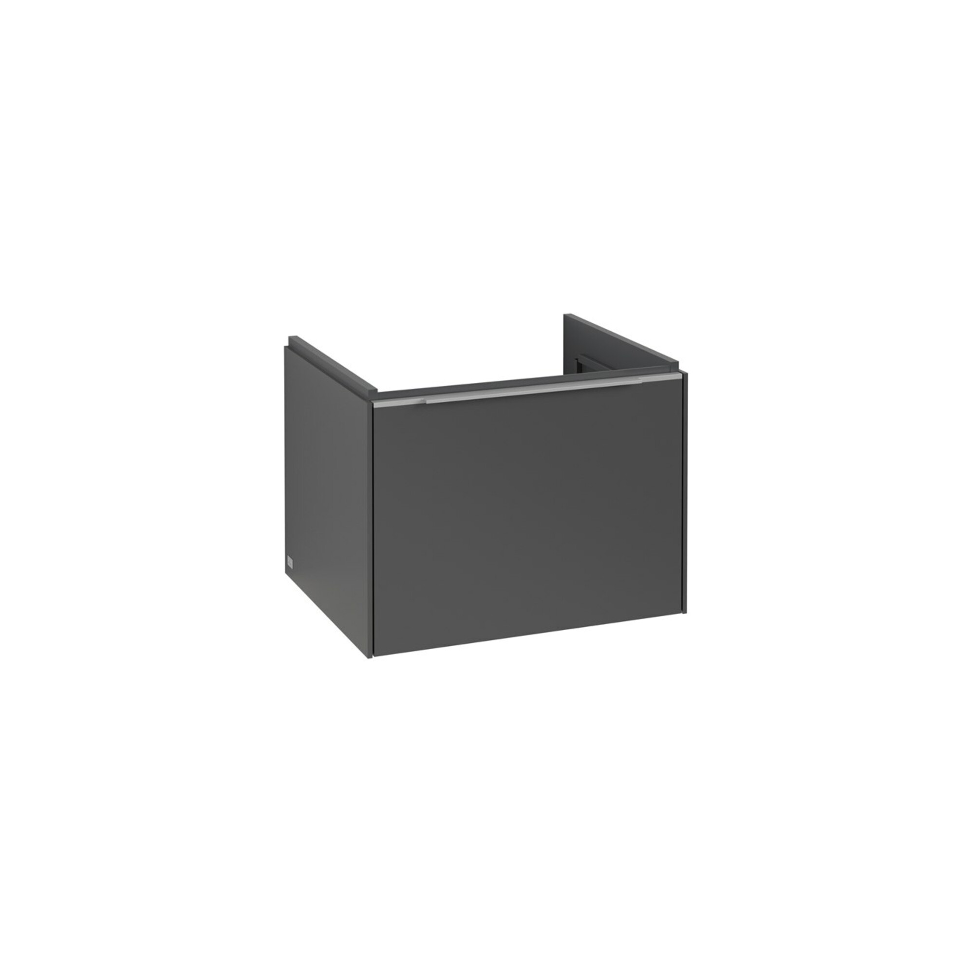 V&B Waschtischunterschrank Subway 3.0 57,2x42,9x47,8cm, m LE/Gr Alu gl, graph. ; Villeroy & Boch