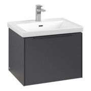 V&B Waschtischunterschrank Subway 3.0 57,2x42,9x47,8cm, m LE/Gr mon., graph.-3