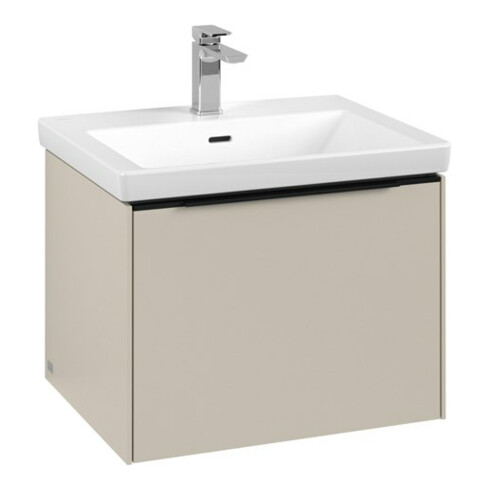 V&B Waschtischunterschrank Subway 3.0 57,2x42,9x47,8cm, m LE/Gr vo b, cashm Gr