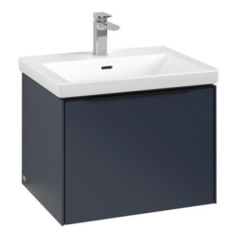 V&B Waschtischunterschrank Subway 3.0 57,2x42,9x47,8cm, m LE/Gr vo b, Mar bl.