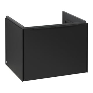 V&B Waschtischunterschrank Subway 3.0 57,2x42,9x47,8cm, m LE/Gr vo b, volc bla