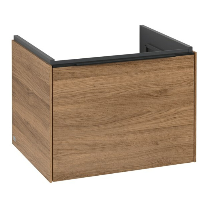 V&B Waschtischunterschrank Subway 3.0 57,2x42,9x47,8cm, m LE/Gr vo bla, Kan Oa