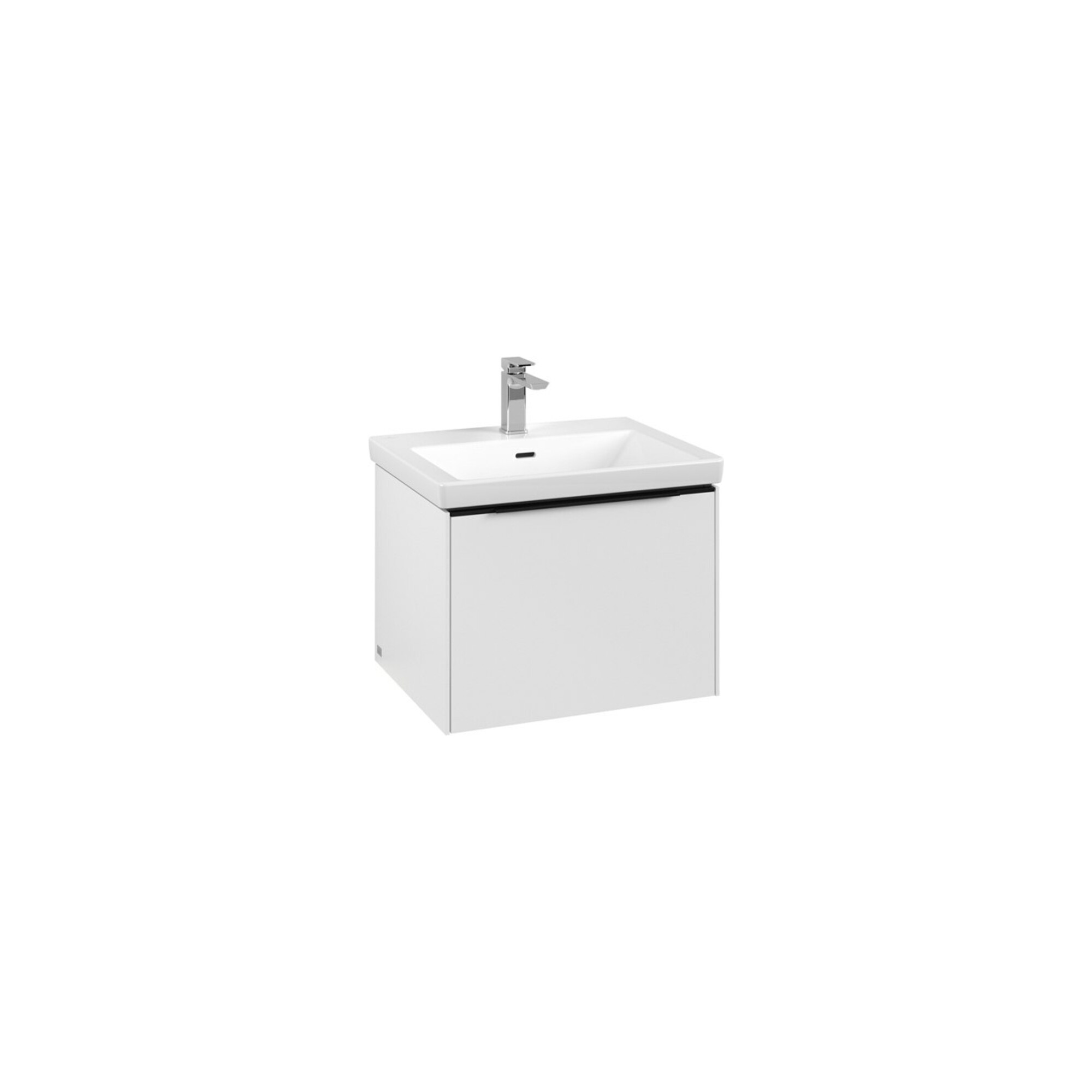 V&B Waschtischunterschrank Subway 3.0 57,2x42,9x47,8cm, m LE/Gr vo bla, P wh. ; Villeroy & Boch