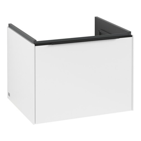 V&B Waschtischunterschrank Subway 3.0 57,2x42,9x47,8cm, m LE/Gr vo bla, P wh.